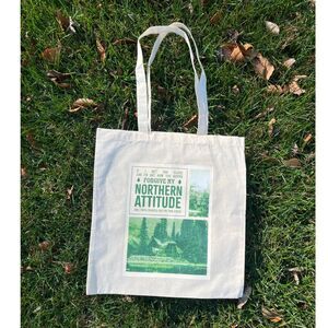 Noah Kahan Tote Bag Northern Attitude Song Stick Season Merch Tan Beige 16"x15"